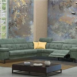 Caserta L alakú kanapé, kanapéágy relax elemmel - NOVETEX - Ágyban a legjobb!