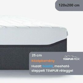 TEMPUR PRO PLUS 25 CoolQuilt Medium Firm 120x200 cm - Memóriahabos középkemény matrac - Matrac.hu TEMPUR PRO PLUS 25 CoolQuilt Medium Firm 120x200 cm - Memóriahabos középkemény matrac - Matrac.hu