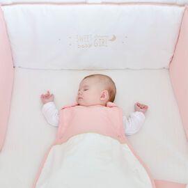 Fejvédő babaágyba - Sweet Dreams Little Baby girl fejvédő - Babies on Board 