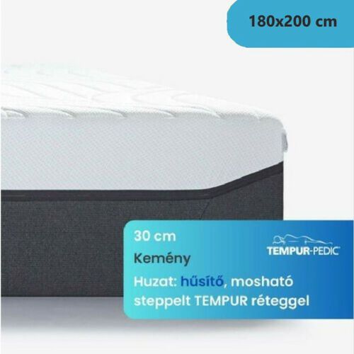 TEMPUR PRO Luxe 30 CoolQuilt Firm 180x200 cm - Memóriahabos kemény matrac - Matrac.hu