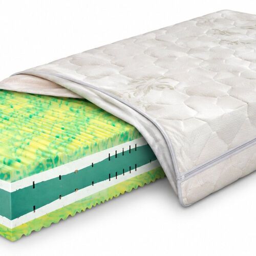 ALTAIR kétoldalas hideghab matrac formázott habrétegekkel és Aloe Vera huzattal