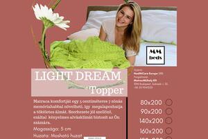 Light Dream topper