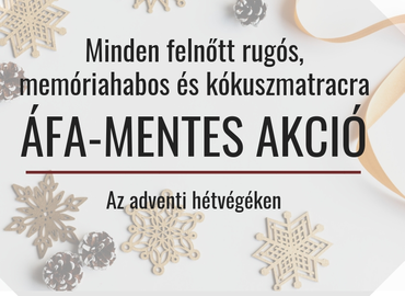 Adventi ÁFA - mentes matrac akció a NOVETEX-nél