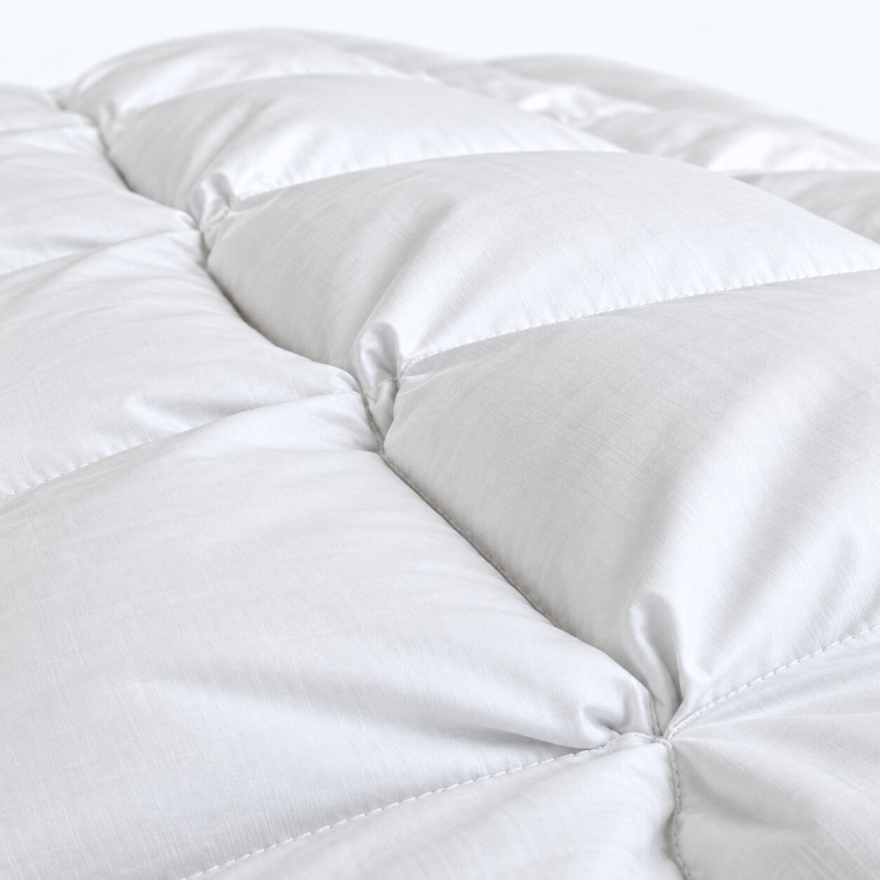 Az Aeroflex Luxury Cloud Pillow párna puha, különálló komfortzsebeinek közeli képe