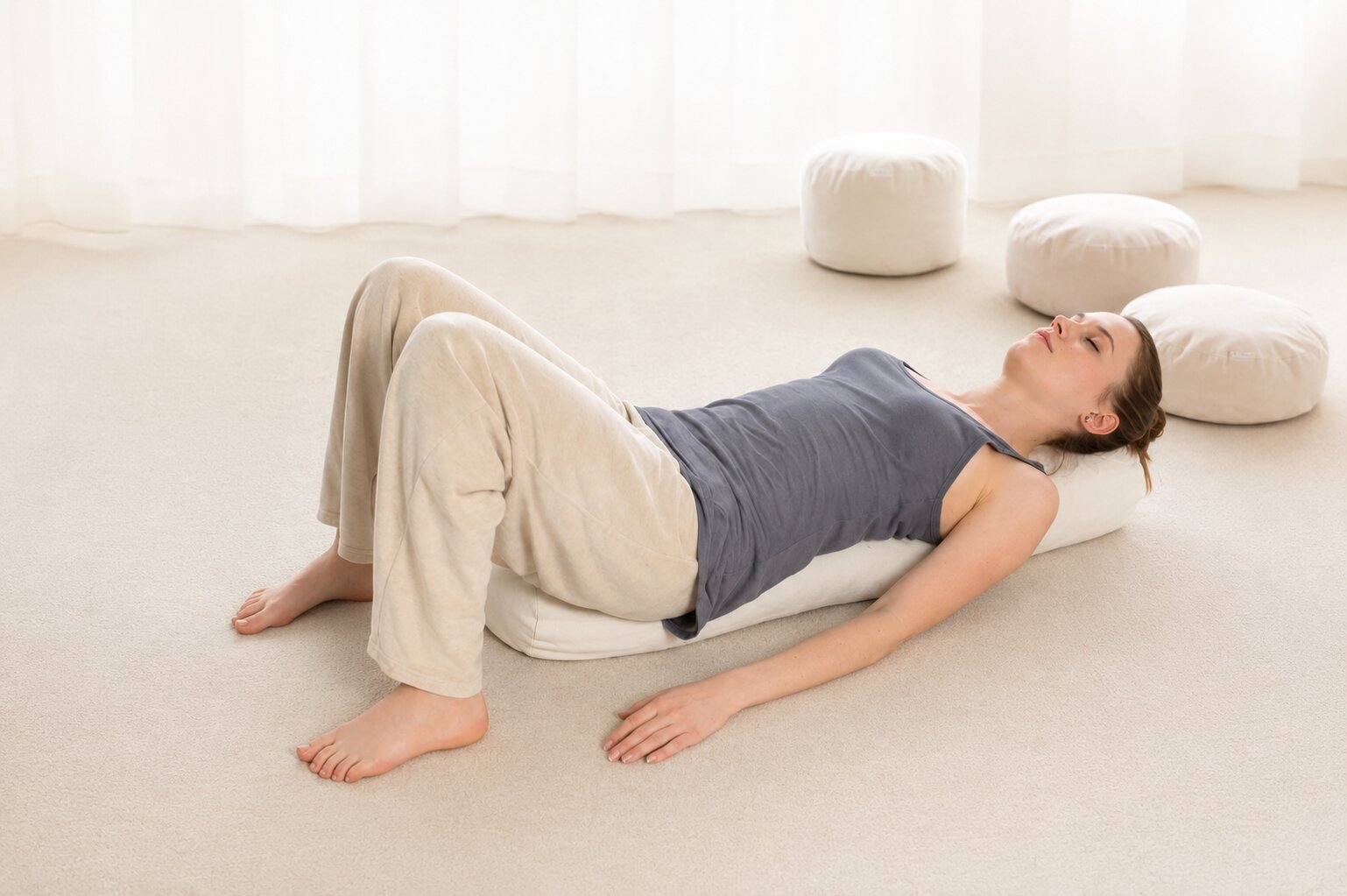 Pilates tartásjavító hengerpárna