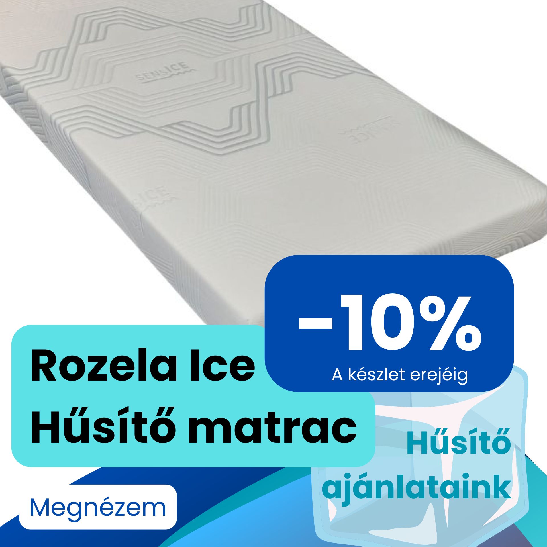 hűsítő matrac