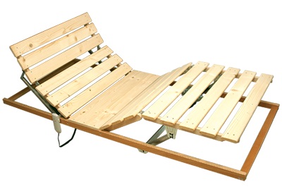 Motoros fix ágyrács emelhető fej-lábrész