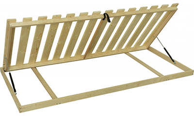 Ágyrács fix oldalra nyitható 