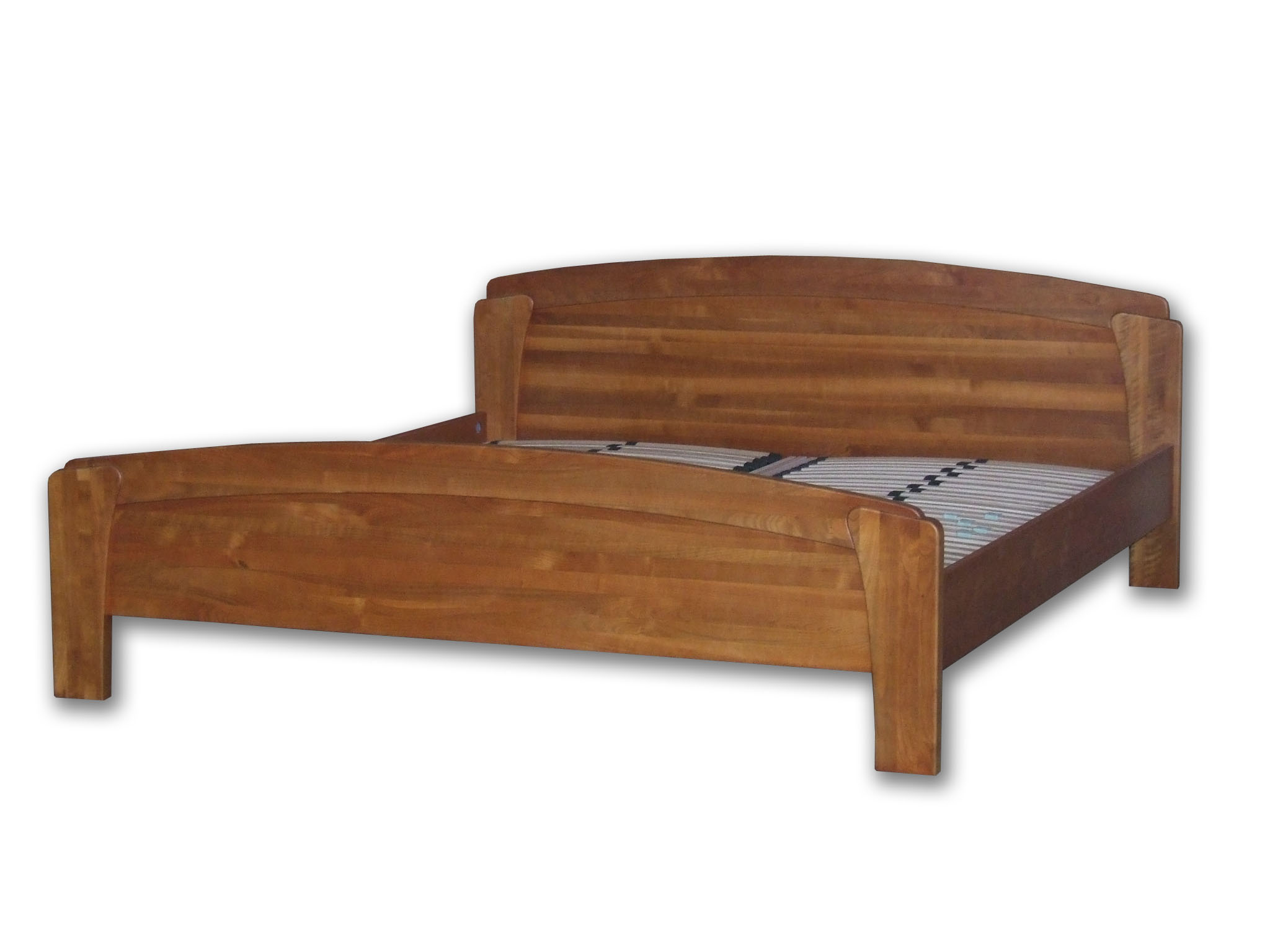 Alaszka ágy - tömör fa ágykeret - éjjeliszekrény, komód - NOVETEX matrac - Ágyban a legjobb!
