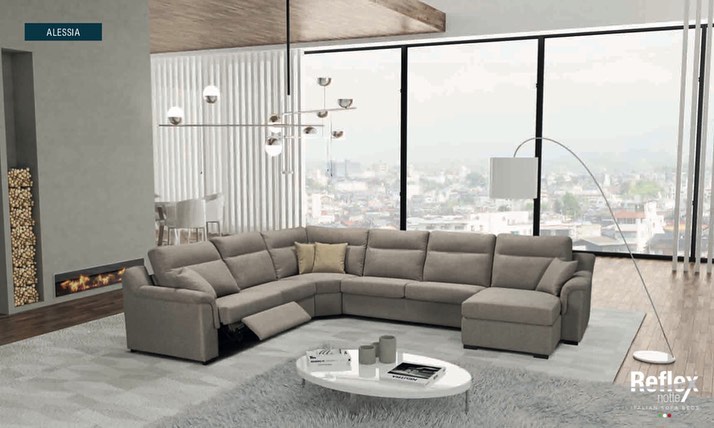 Alessia luxus kanapé - U alakú ülőgarnitúra