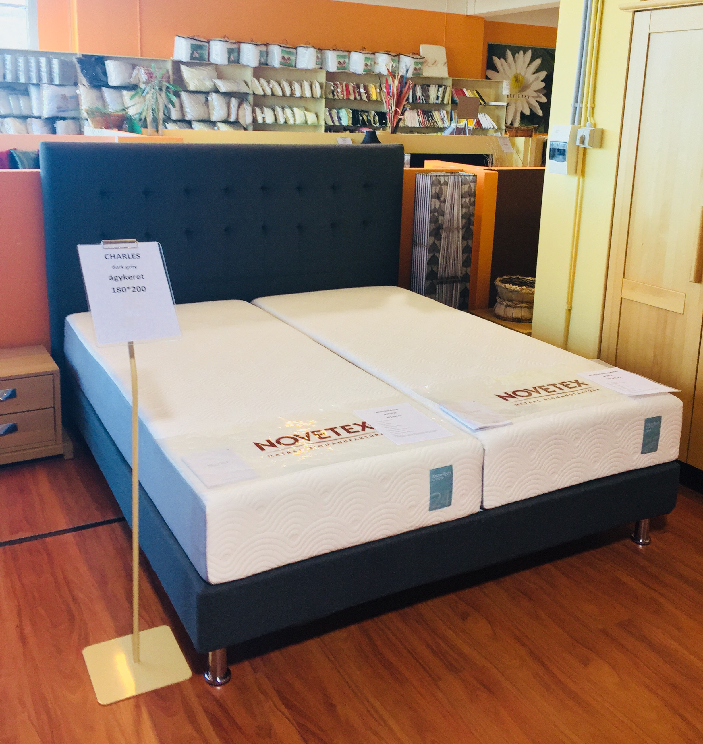Boxspring ágy - Charles - NOVETEX