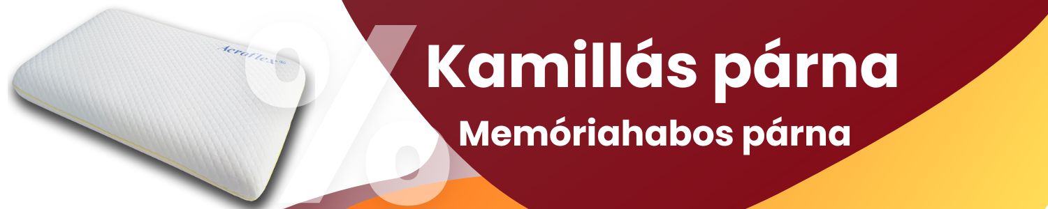 kamillás memóriahabos párna akció
