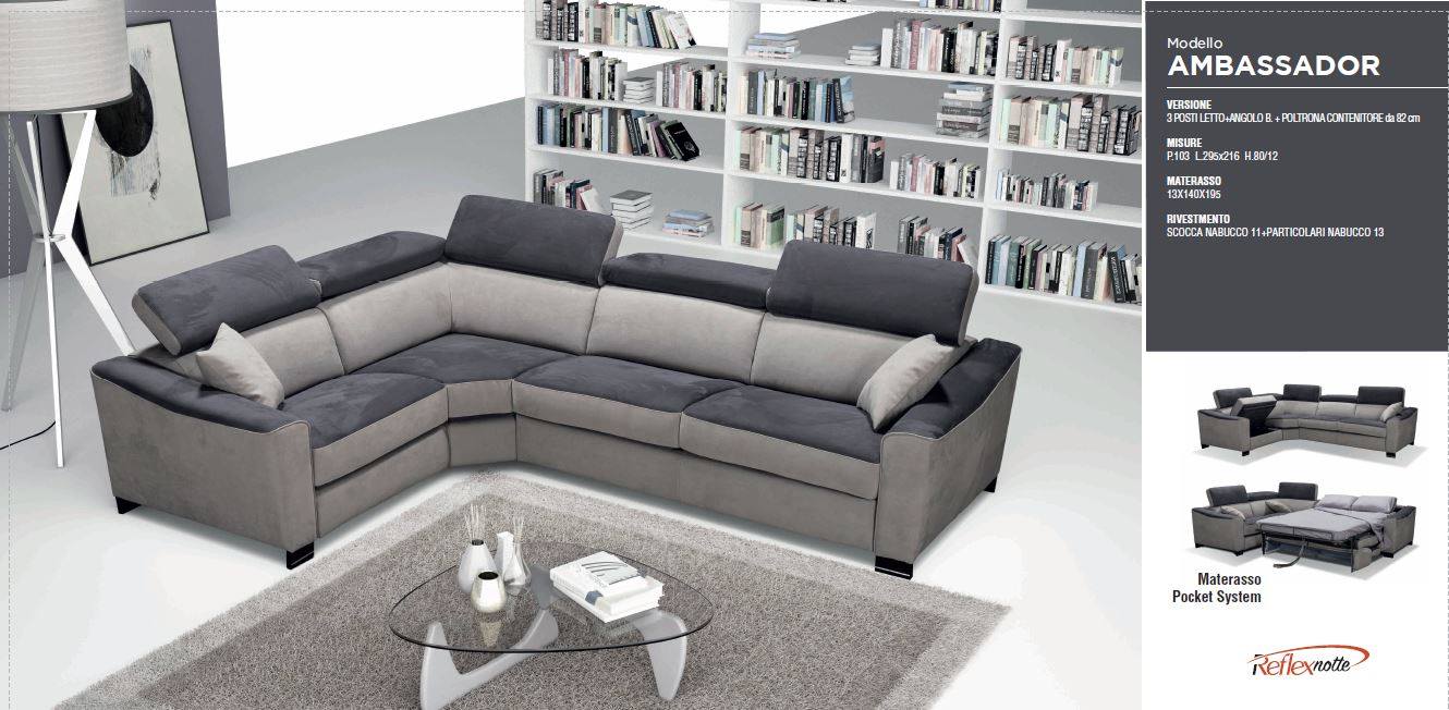 Ambassador luxus kanapé - U alakú ülőgarnitúra