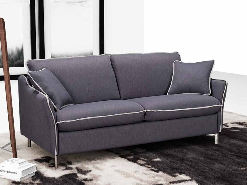 Ágyazható kanapéágy méret, 3 személyes olasz kanapé, 160x195 matraccal, Simona kinyitható kanapé