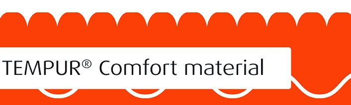 tempur matrac Comfort material