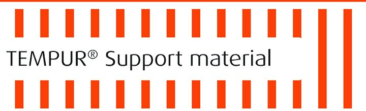 tempur matrac support material